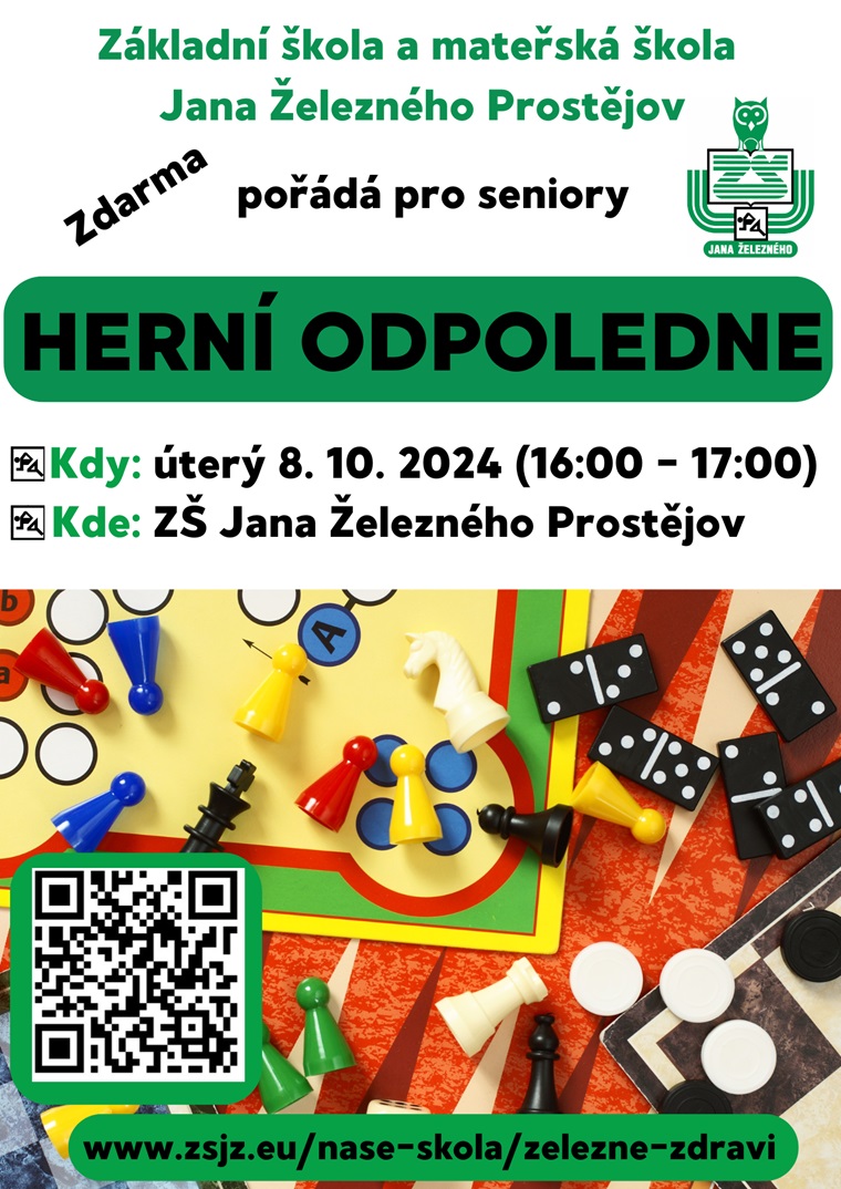 herni odpoledne senior 2024