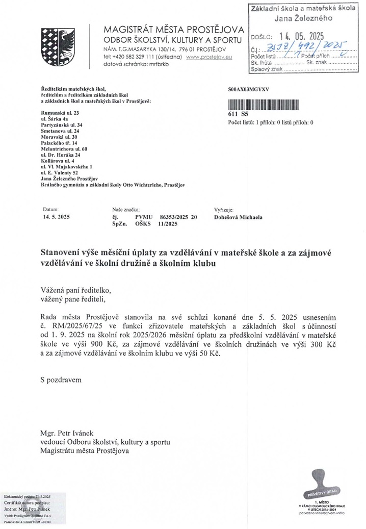 magistrat zmena vyse uplaty 2025