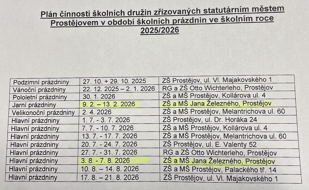 prazdniny sd 2025 2026